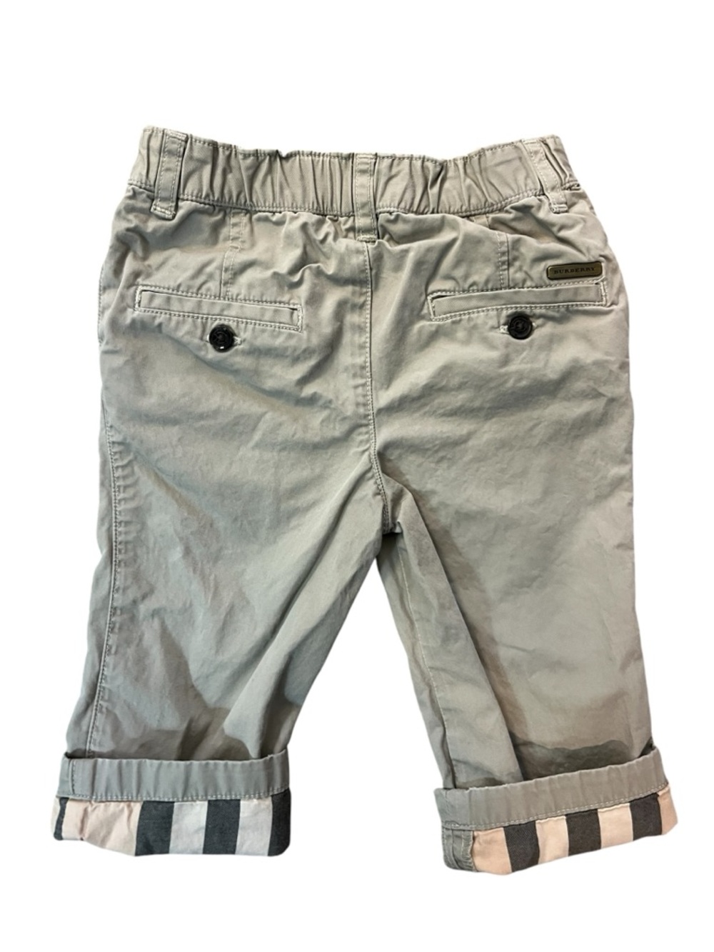Burberry Beige Pants- Size 9 Months - Picture 3 of 7